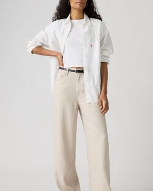 Levi's Jeans Lightweight De Pierna Ancha Con Cincha - Neutro