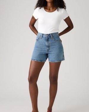 Levi's Cinch Mid Thigh Shorts - Blue
