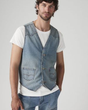 Levi's Chaleco Mission Denim - Azul
