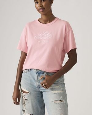 Levi's Graphic Vintage Fit Tee - Pink
