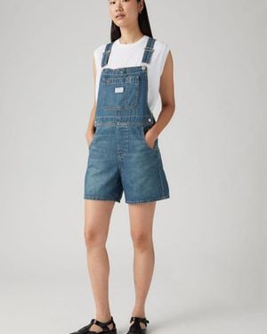 Levi's Salopette Utility Lightweight - Blu