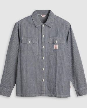 Levi's Long Sleeve Worker Shirt - Blue