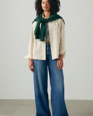 Levi's Cinch Wide Leg Lightweight Jeans - Blue