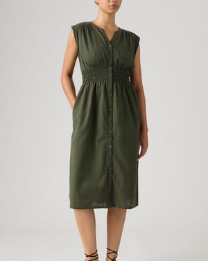 Levi's Beatrice Midi Dress - Green