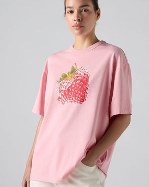 Levi's Graphic Tabor Tee - Pink