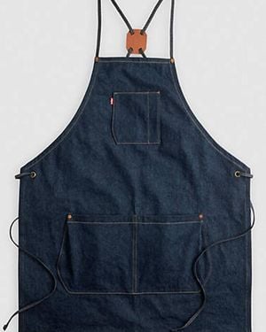 Levi's Grembiule Denim Regolabile - Blu