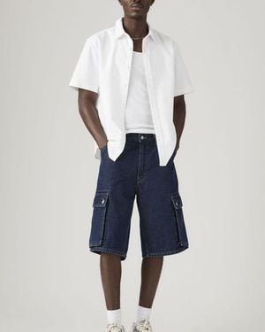 Levi's 478 Baggy Cargo Shorts - Blue