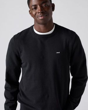 Levi's Lightweight Housemark Jumper - Black