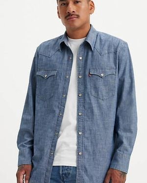 Levi's Barstow Standard Fit Western Shirt - Blue