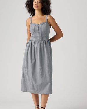 Levi's Delphine Midi Dress - Grey