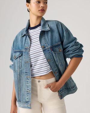 Levi's Oversized Trucker Jacket - Blau