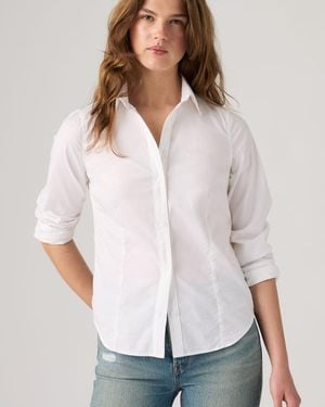 Levi's Slim Poplin Shirt - Wit