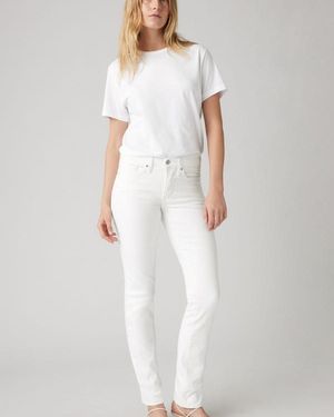 Levi's Jeans Rectos Moldeadores 314 - Blanco
