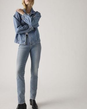 Levi's 724 High Rise Straight Jeans - Blue