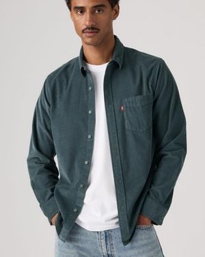 Levi's Corduroy Classic Pocket Standard Fit Shirt - Azul
