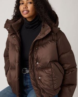 Levi's Western Bubble Shortie Jacket - Brown