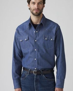 Levi's Vintage Clothing Shorthorn Sawtooth Shirt - Blue