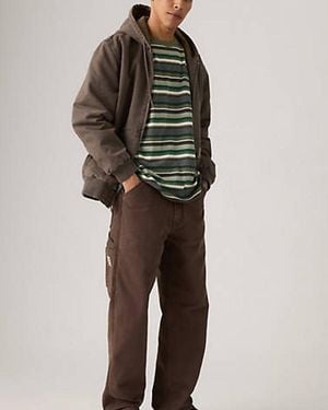 Levi's 568 Loose Straight Carpenter Trousers - Brown