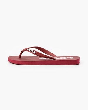 Levi's Dixon Flip Flop - Red