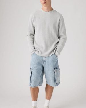 Levi's 478 Baggy Cargo Shorts - Blue