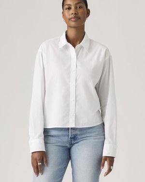 Levi's Cropped Harlie Shirt - White