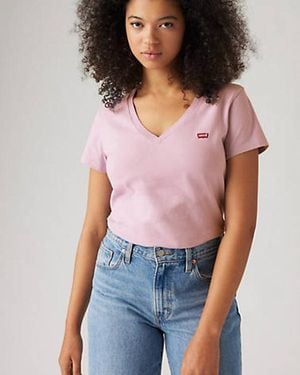 Levi's Perfektes T Shirt Mit V Ausschnitt - Mehrfarbig