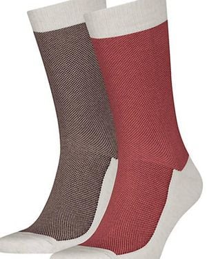 Levi's Regular Cut Socks 2 Pack - Red