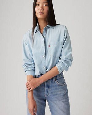 Levi's Camicia Harlie Boyfriend - Blu
