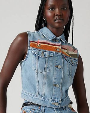 Levi's Embroidered Xs Vest - Multicolour