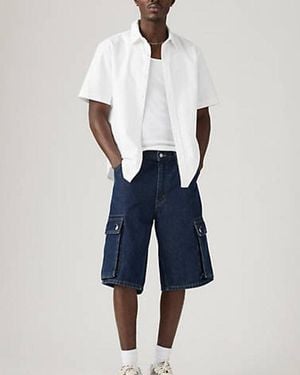 Levi's 478 Baggy Cargo Shorts - Blue