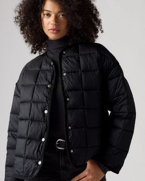 Levi's Poppy Quilted Puffer Jacket - Noir