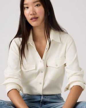Levi's Iconic Western Lightweight Shirt - Natural