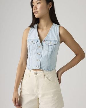 Levi's Chaleco Racer - Blanco