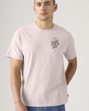 Levi's Relaxed Fit Graphic Tee - Pink