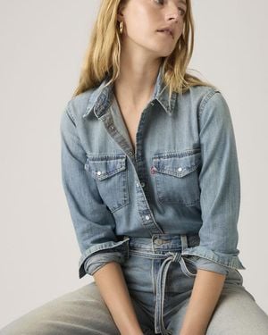 Levi's Iconic Western Shirt - Blue