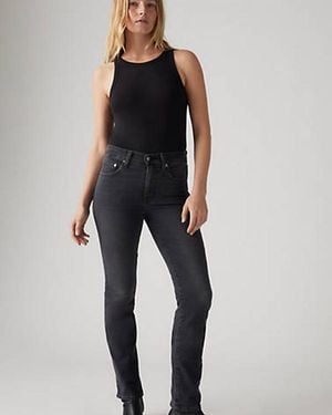 Levi's 724 High Rise Straight Jeans - Black