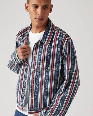 Levi's Embarcadero Station Trucker Jacke - Blau