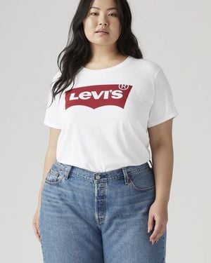 Levi's Perfect Logo Tee (Plus Size) - Black