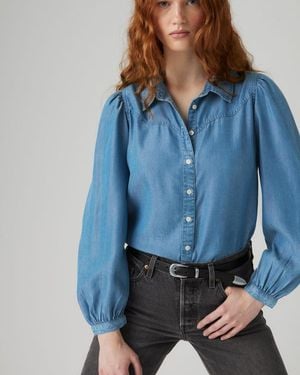 Levi's Journey Western Lightweight Shirt - Blue