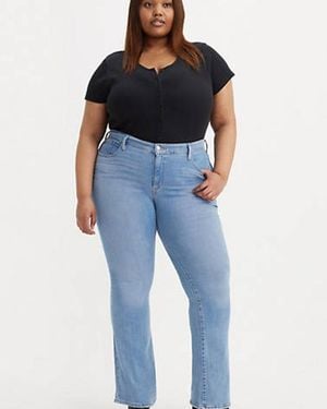 Plus size boot leg jeans discount