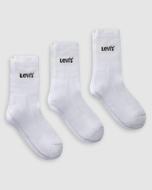 Levi's Regular Cut Socks 3 Pack - Blue