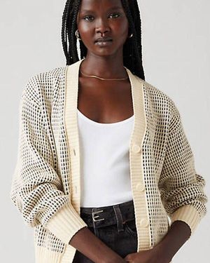 Levi's Cardigan Snowflake - Neutro