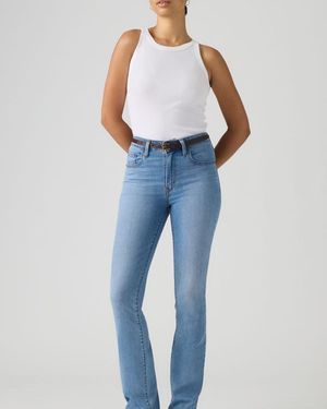 Levi's 725 High Rise Bootcut Jeans - Blauw