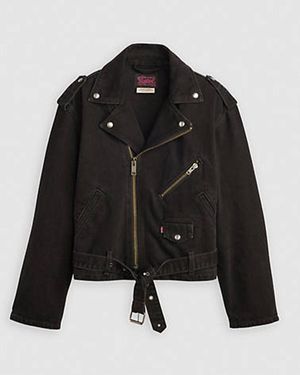 Levi's Pride Denim Moto Jacket - Black