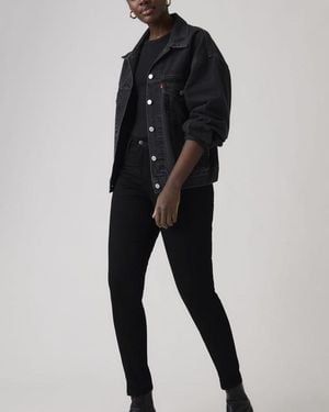 Levi's 721 High Rise Skinny Jeans - Black