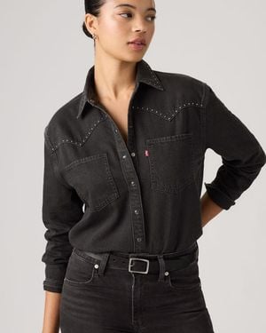 Levi's Camisa Western Teodora - Negro
