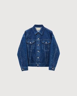 CANTATE Big Trucker Jacket - Blue