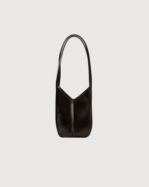 Hereu Calella Bucket Distressed Leather - White