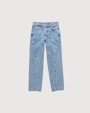 AVAVAV Joanna Straight Jeans Stonewash - Blue