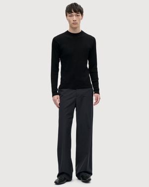 BERNER KUHL Torso Crew Silco Rib - Black